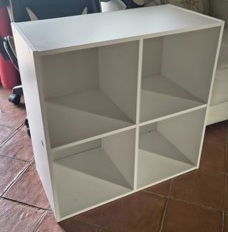 Estantería 4 cubos blanca Kallax
