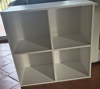 Estantería 4 cubos blanca Kallax