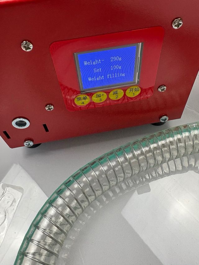 Macchina di riempimento NUOVA Peso e Timer