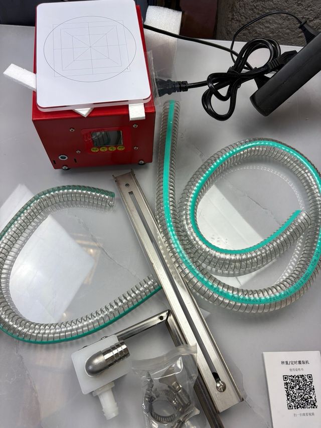 Macchina di riempimento NUOVA Peso e Timer