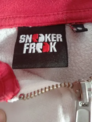 Sudadera con cremallera y logo SNEAKERFREAK