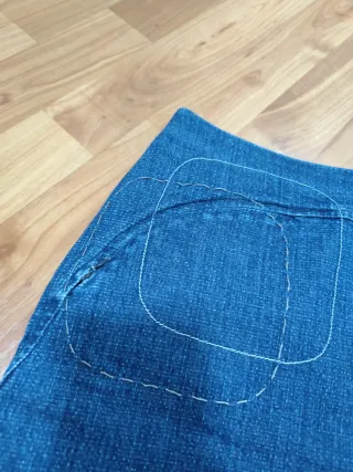 Falda vaquera Adolfo Domínguez Talla 42
