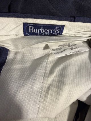Pantalón Burberry Azul