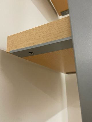 Estantería madera y metal