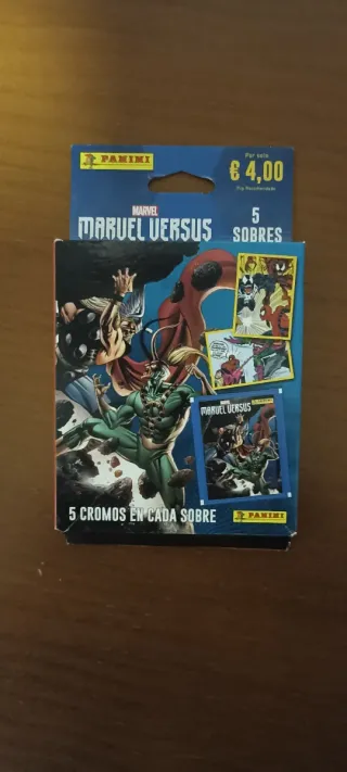 Lote de Marvel Versus Panini + tazos y otros