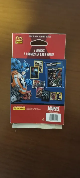 Lote de Marvel Versus Panini + tazos y otros