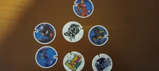 Lote de Marvel Versus Panini + tazos y otros