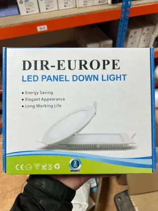 Pack 7 Luces LED Panel Down Light