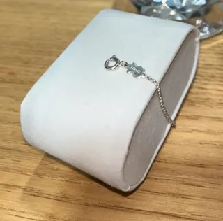 Pulsera plata 925 marca Tous Oso piedras espinelas