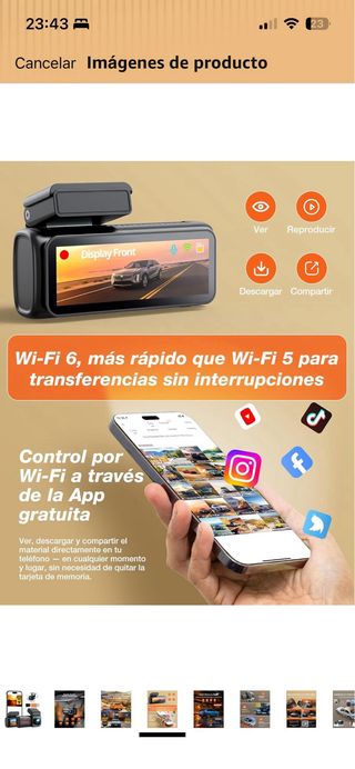 Dashcam izeeker 4K