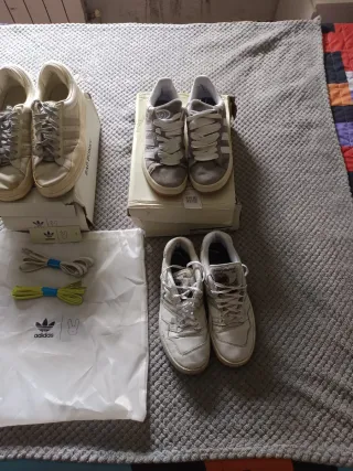 Pack Adidas Zapatillas Negras y Blancas