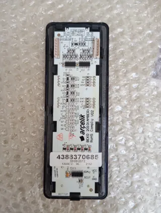 Panel Control Beko Congelador