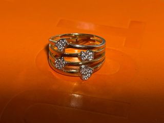 Anillo Tous Oro  sobre plata 925/ baño oro tous