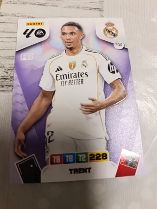 Carta Panini Real Madrid Trent 203