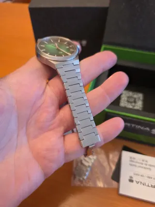 Certina DS-7 Precidrive Quartz Verde