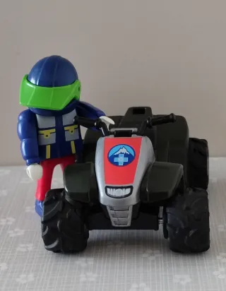 Quad Montaña y Figura Playmobil