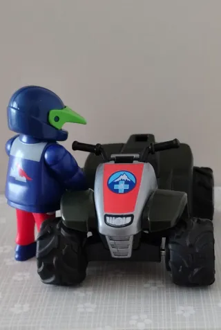 Quad Montaña y Figura Playmobil