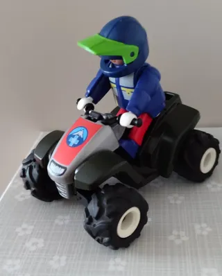 Quad Montaña y Figura Playmobil