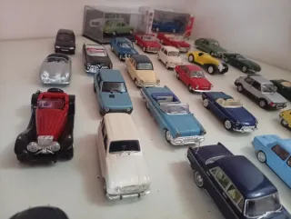 Colección coches miniatura acero hacepto cambio