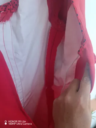 Vestido Flamenca Rojo con Lunares