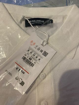 Polo Pull&Bear manga corta talla M