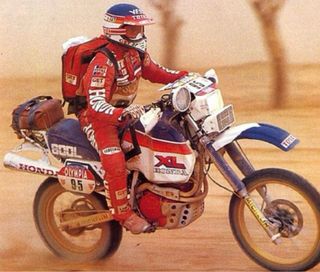 Depósito y Asiento Honda XL Dakar