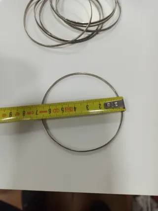 Pulseras de plata de ley