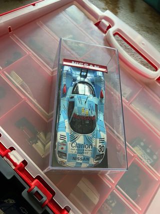 Maletín Competición Slot / Scalextric + 5 Coches