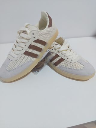 Zapatillas Adidas Samba OG Crochet Beige/Marrón