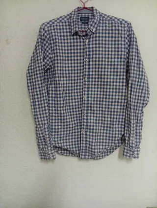 Camisa Zara Man Cuadros Talla M