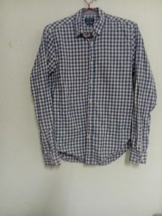 Camisa Zara Man Cuadros Talla M