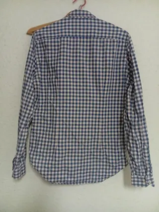 Camisa Zara Man Cuadros Talla M