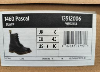 Botas Dr. Martens 1460 Pascal Piel Virginia