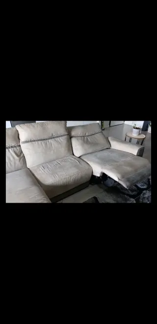 Vendo super barato, Sofá 3 plazas, 1 eléctrico