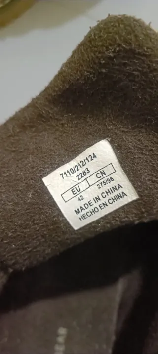 Botines caballero marrones y amarillos