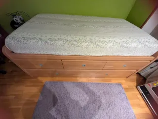 Cama nido con cajones