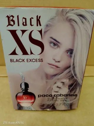 Perfume Paco Rabanne Black XS 80 ml