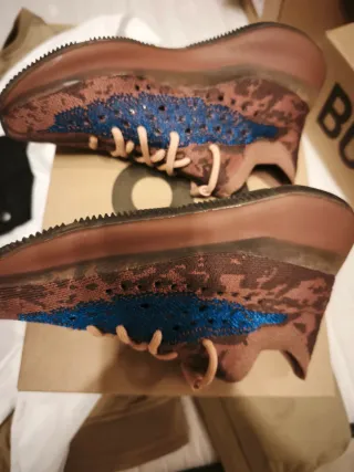 Adidas Yeezy Boost 380 Deportivas Marrones y Azule