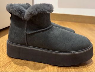 Botas Oysho grises talla 37