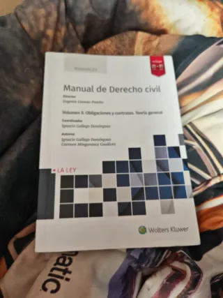 Manual de Derecho Civil: Volumen II. Obligaciones