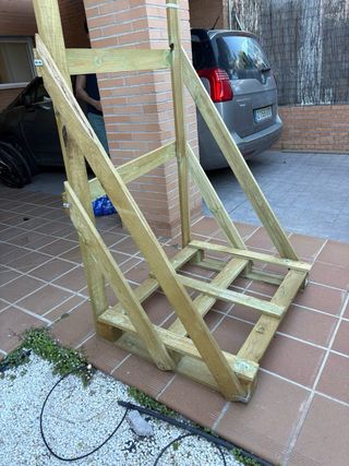 Palet de madera para plantas gratis