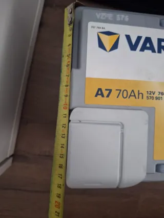 Batería Varta AGM Dynamic A7 70Ah 12V 760A
