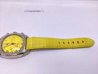 reloj alta gama caballero locman 1970 diamond bezel black chronograph watch nâº202