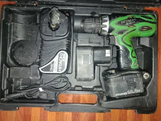 Taladro Hitachi DS 14DVF3 + Maletín