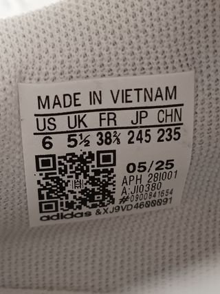 Adidas Break Start J JI0380 Bianco 38 2/3