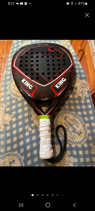Pala de pádel King Cobra Carbon