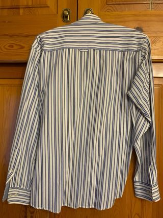 Camisa de vestir Salt & Pepper Rayas Azul/Blanco T