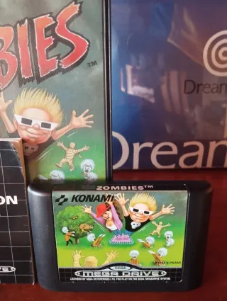 Zombies Mega Drive Konami