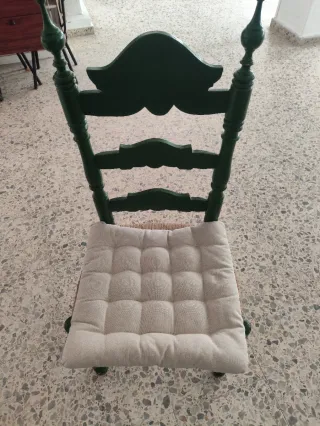 Pack 2 cojines para silla beige de ikea
