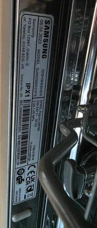 Lavavajillas Samsung Acero Inoxidable